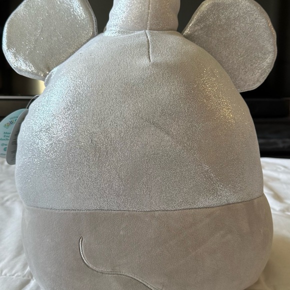 *RARE* Disney Silver Mickey Mouse (Steam Boat Willy) Squishmallow, 16 “ - Picture 6 of 7